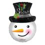 Let It Snow Snowman Balloon