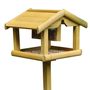 Kingfisher Wooden Bird Table with Feeder