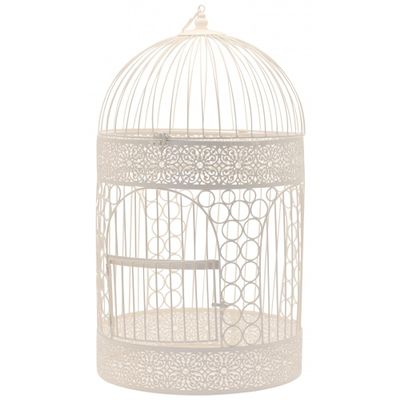 Cream Bird Cage