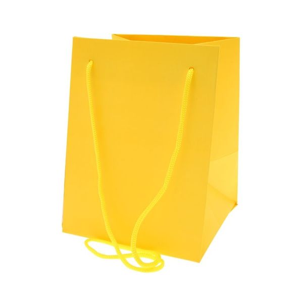 Yellow Hand Tied Bags