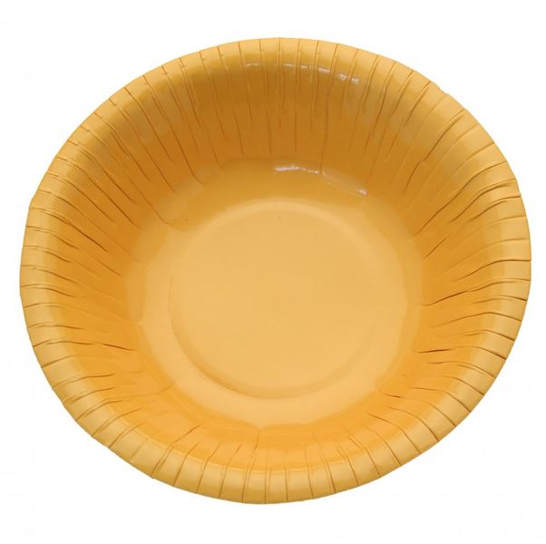 Yellow Paper Bowls