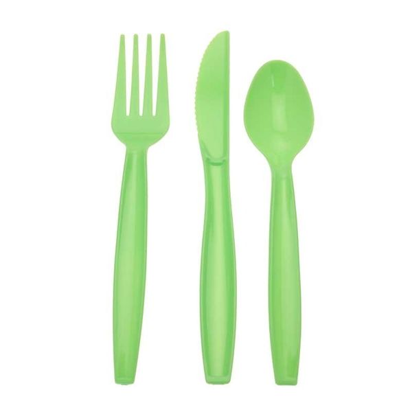 Lime Green Cutlery