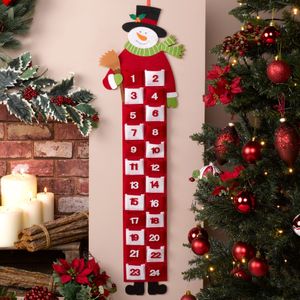 Snowman Felt Advent Calender