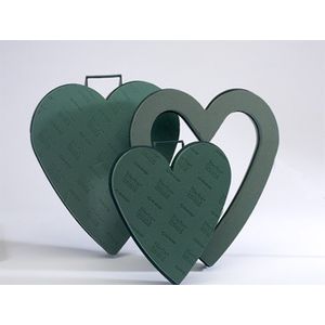 Open Foam Heart Frame (17 inch)