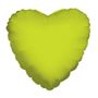 Lime Green Heart Balloon