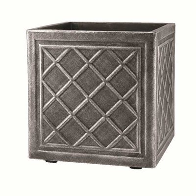 Stewart Square Lead Effect Planter - Small