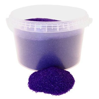 Purple Sand in Bucket