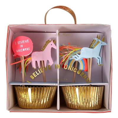 Rainbows and Unicorns Cupcake Kit