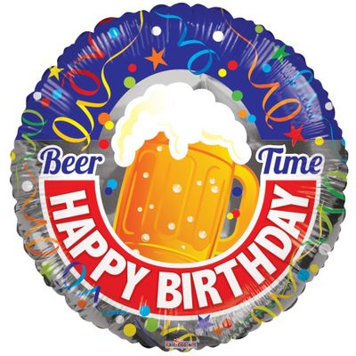 Happy Birthday Beer Balloon