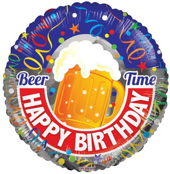 Happy Birthday Beer Balloon