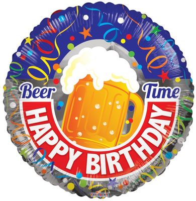 Happy Birthday Beer Balloon