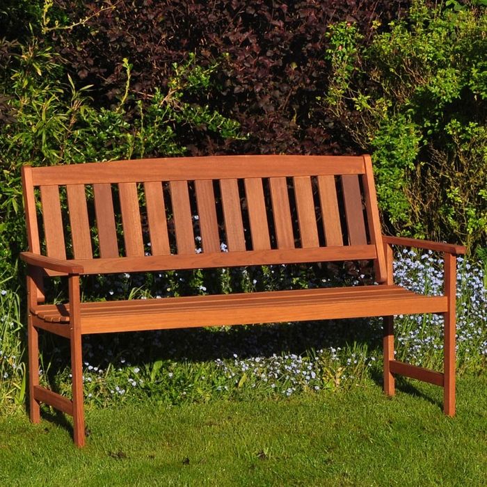 Kingfisher garden store bench