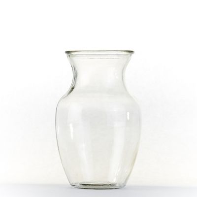 Clear Glass Hand Tied Vase