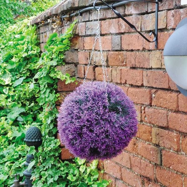 Kingfisher Lavender Topiary Ball Easy Florist Supplies