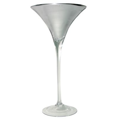 Silver Martini Vase