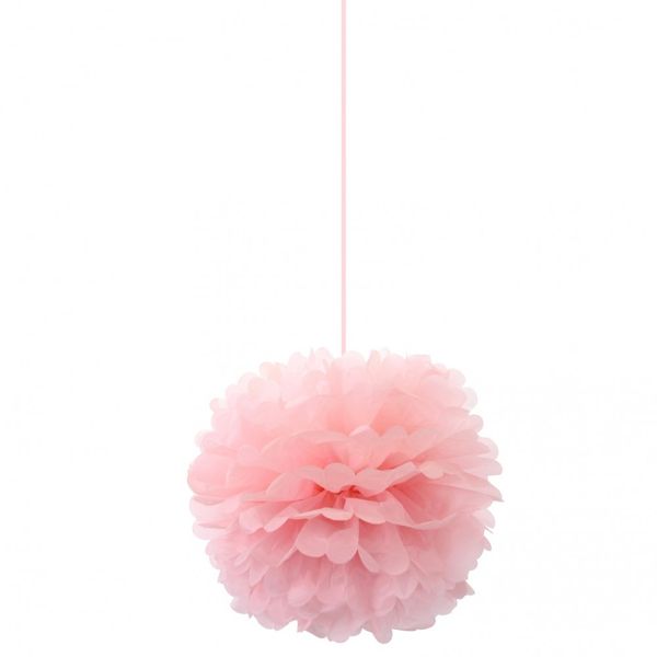 Pale Pink Pom Pom 12 Inches