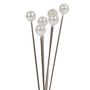 White Pearl Headed Pins