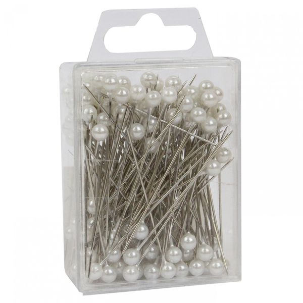 White Pearl Headed Pins | Easy Florist Supplies
