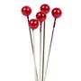 Red Pearl Headed Pins