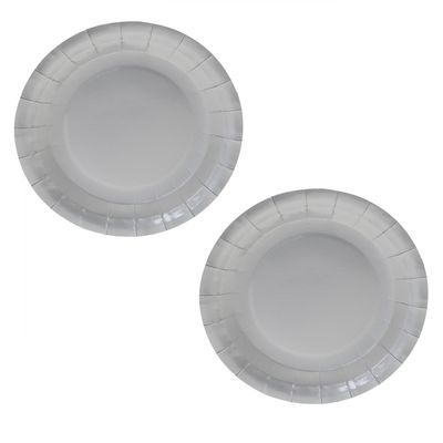 Silver Canape Plates
