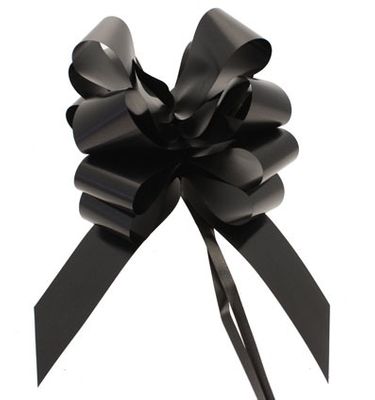 Black Pull Bow 50mm