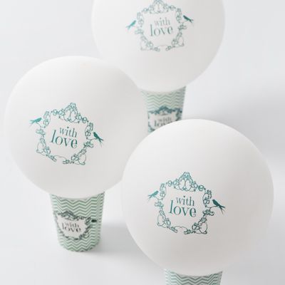 Mint With Love Balloons