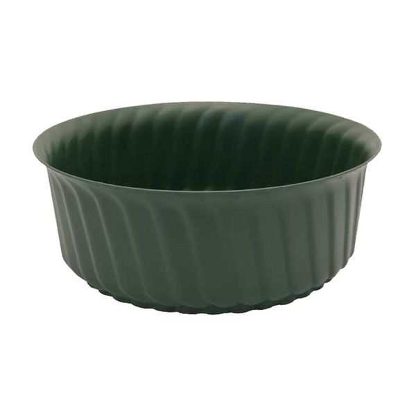 Green Plastic Bulb Bowl