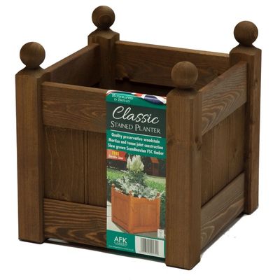 AFK Large Classic Planter - Chestnut