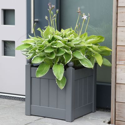 AFK Small Classic Painted Planter - Charcoal