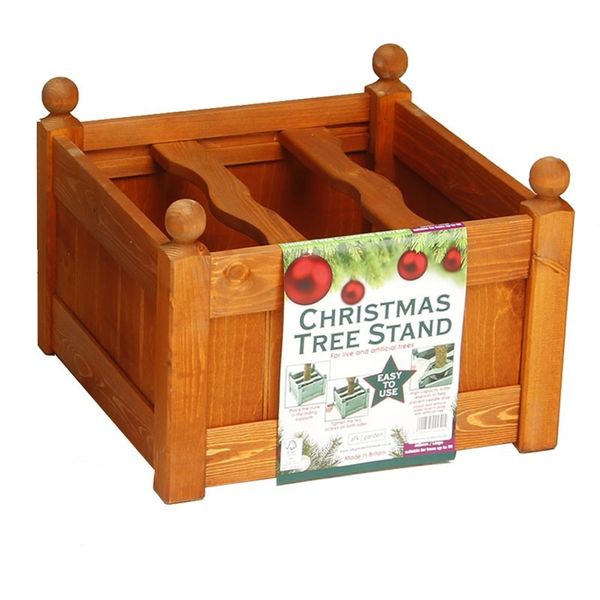 AFK Large Stained Christmas Stand - Teak