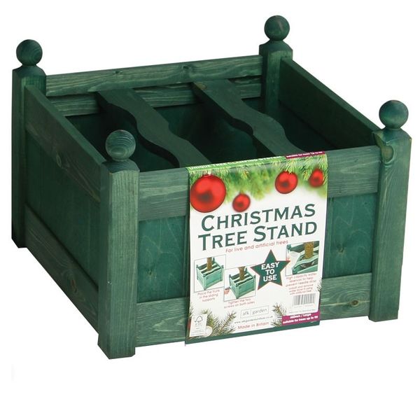 AFK Large Stained Christmas Stand - Green