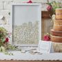 Wooden Frame Guest Book 