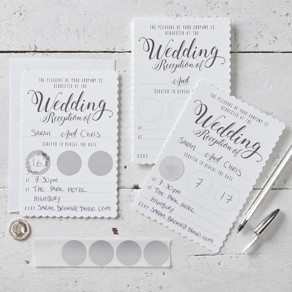 Wedding Evening Invitation