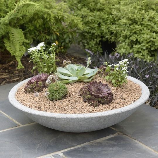 Stewart 15cm Varese Low Bowl - Alpine Grey Lifestyle