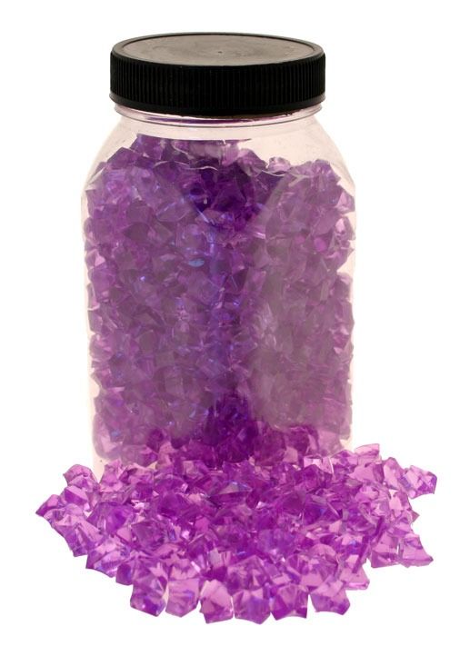 Purple Acrylic Stones