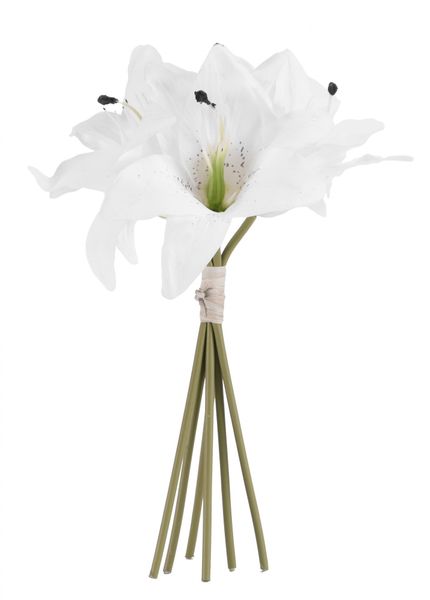 White lily bouquet