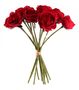 Red Tea Rose Bunch