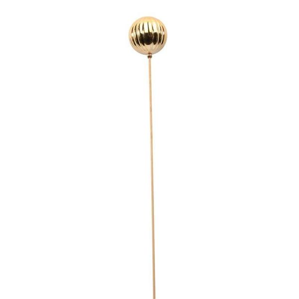 50cm Bamboo Stick with Gold Shiny Ball