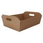 Natural Kraft Hamper Box Medium 38.5cm