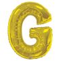 34" Letter Balloon - G - Gold