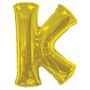 34" Letter Balloon - K - Gold