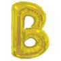 34" Letter Balloon - B - Gold