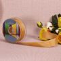 Gold grosgrain ribbon