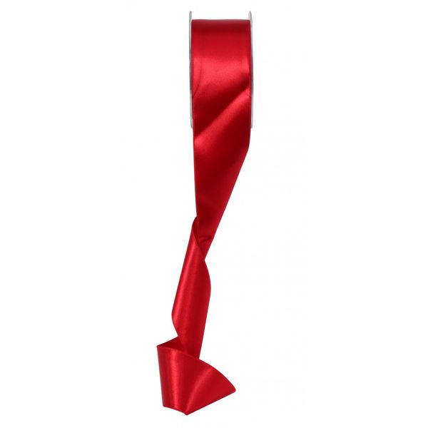 Deep red satin clearance ribbon