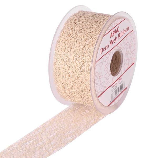 Ivory Deco Web Ribbon