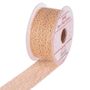 Natural Decoweb Ribbon 50mm