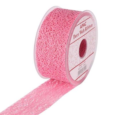 Pink Decoweb Ribbon