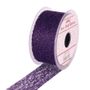 Purple Deco Web Ribbon