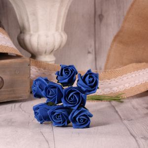 Royal Blue Tea Rose Bud