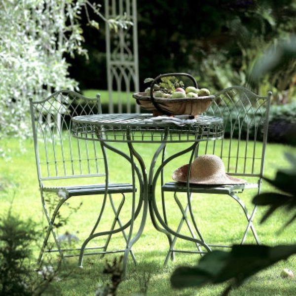 Hampton Green Metal Bistro Set Garden Mall